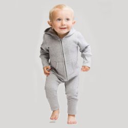 Baby bodysuit - grmeleret