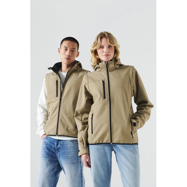  KAMPAGNE TILBUD Clique Classic softshell 2 in 1 jakke/vest, 3 farver, unisex
