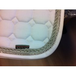 Equiline Octagon sadelunderlag med swarovski sten - mange flotte farvekombinationer