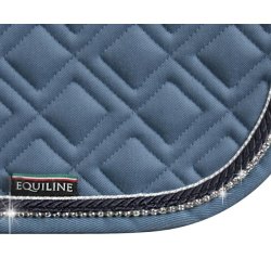 Equiline labyrinth Janeiro 17" dressur schabrak med Swarovski sten