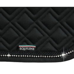 Equiline labyrinth Janeiro 17" dressur schabrak med Swarovski sten