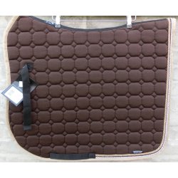 Equiline Octagon sadelunderlag med swarovski sten - mange flotte farvekombinationer