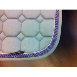 Equiline Octagon sadelunderlag med swarovski sten - mange flotte farvekombinationer