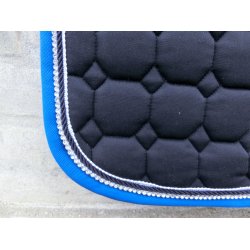 Equiline Octagon sadelunderlag med swarovski sten - mange flotte farvekombinationer