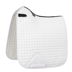 Le Mieux dr. underlag lustre imit. ruskind HVID og BENNETON BLUE