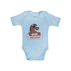 Bodystocking med trykt motiv - KUN STR. 68 cm