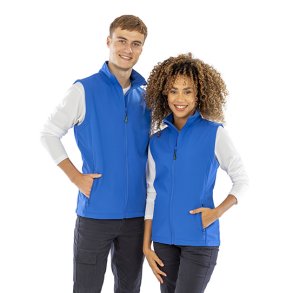 RT kongebl recycled softshell vest 