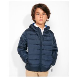 Norway quiltet jakke med h�tte til B�RN inkl. SVR logo venstre bryst