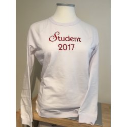 Studenter T-shirt - 2 modeller dame og herre