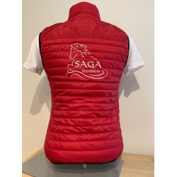 JN letv�gts vest med Saga Svb. logo p� venstre bryst