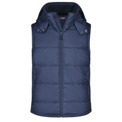 JN Padded vest med aftagelig h�tte inkl. SVR logo venstre bryst - DAME og HERRE MODEL