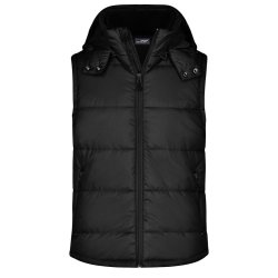 JN Padded vest med aftagelig h�tte inkl. SVR logo venstre bryst - DAME og HERRE MODEL