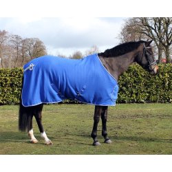 QHP Fleecedkken med paradesljfe og frontklap