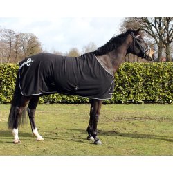 QHP Fleecedkken med paradesljfe og frontklap