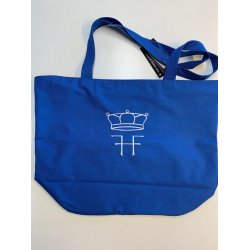 ID taske kongebl� med FHF logobroderi UDG�R